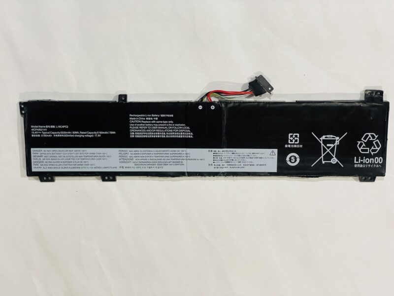 L19M4PC2 80Wh Battery for Lenovo Legion 5/7 Series (15.36V, 4-Cell)
