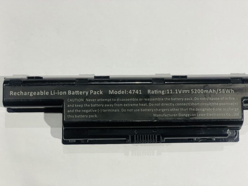 4741 Laptop Battery – 11.1V 5200mAh Replacement for Acer Aspire - Image 2