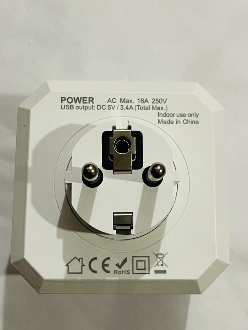 Compact 4-Socket & Dual USB Power Adapter Cube - Image 7