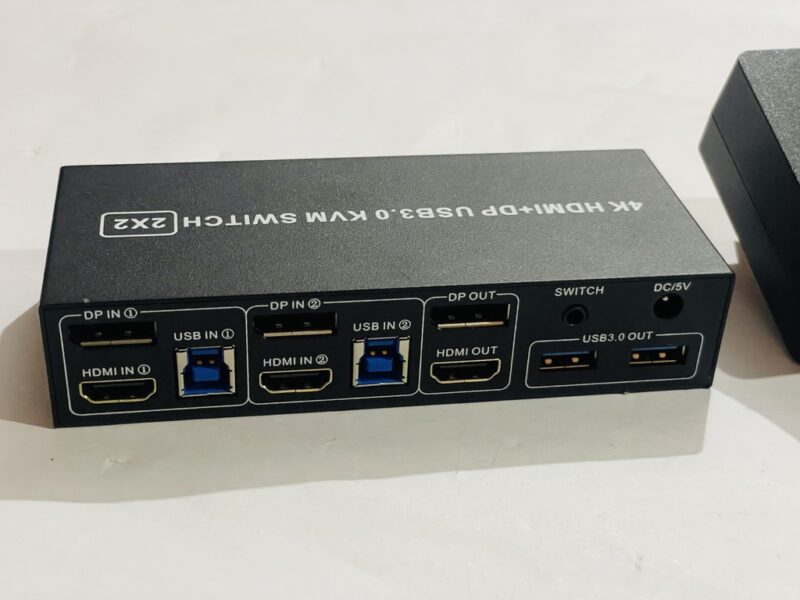 Arkidyn 2x2 4K HDMI/DP USB KVM Switch - Image 3