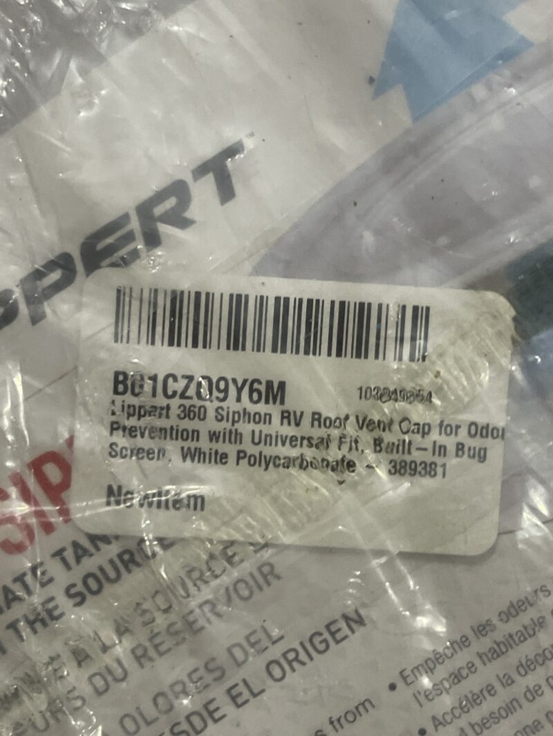 Clear Plastic Bag with Warning & Product Label - Image 7